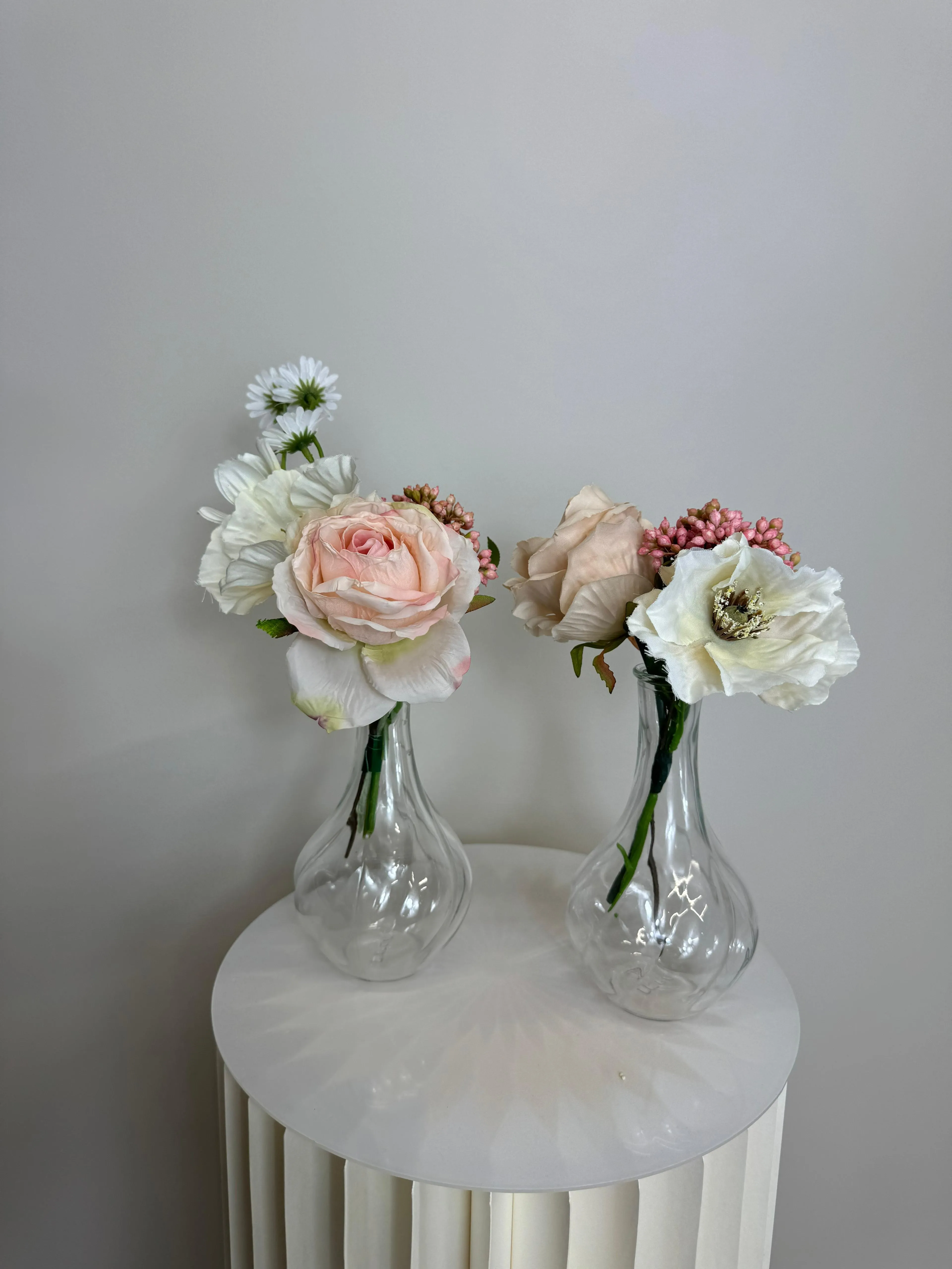 Florence bud vases set of 5 