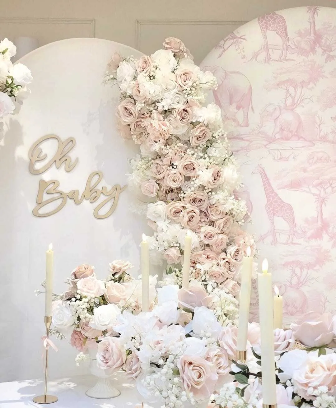 Rosa Arch Floral One Side