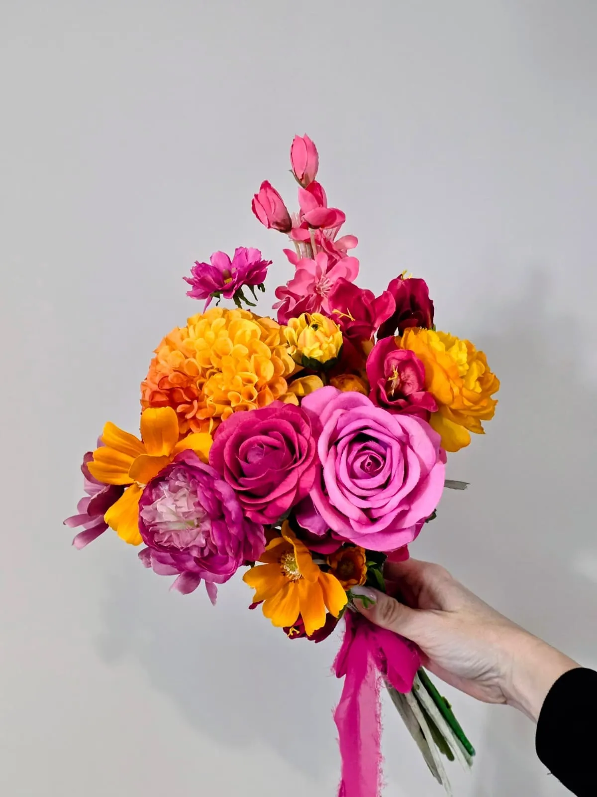 Evie bridesmaid bouquets