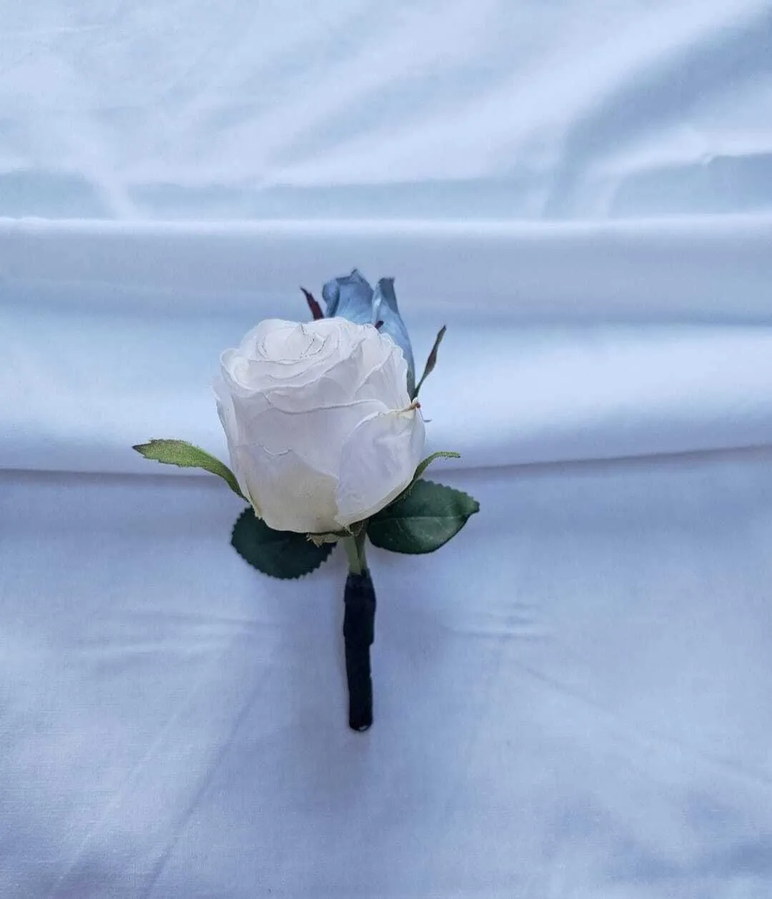 Real Touch Blue Buttonhole