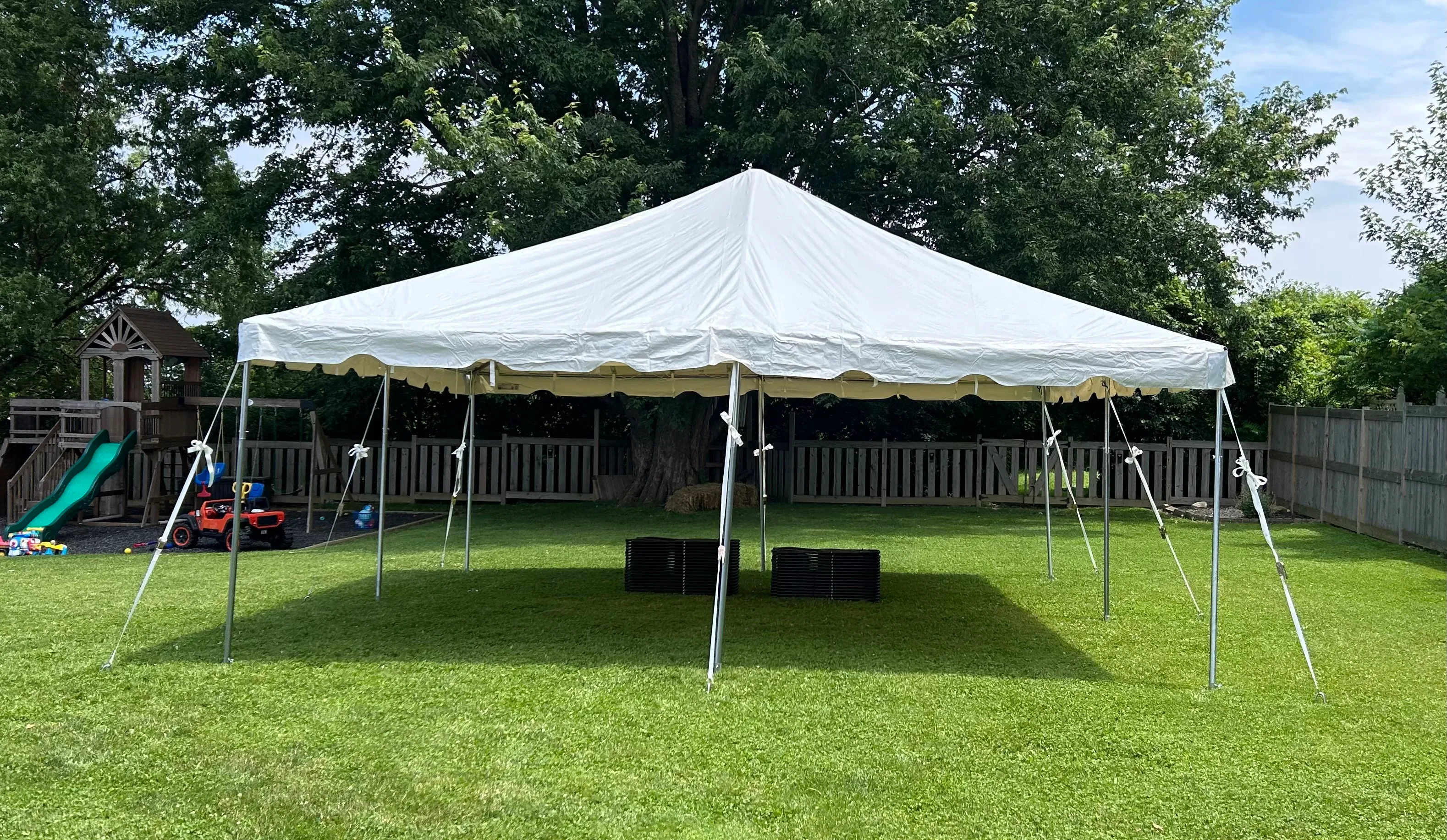 20x20 Canopy White Tent 