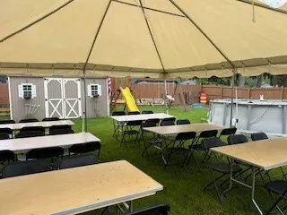 72" Wooden Rectangular Table