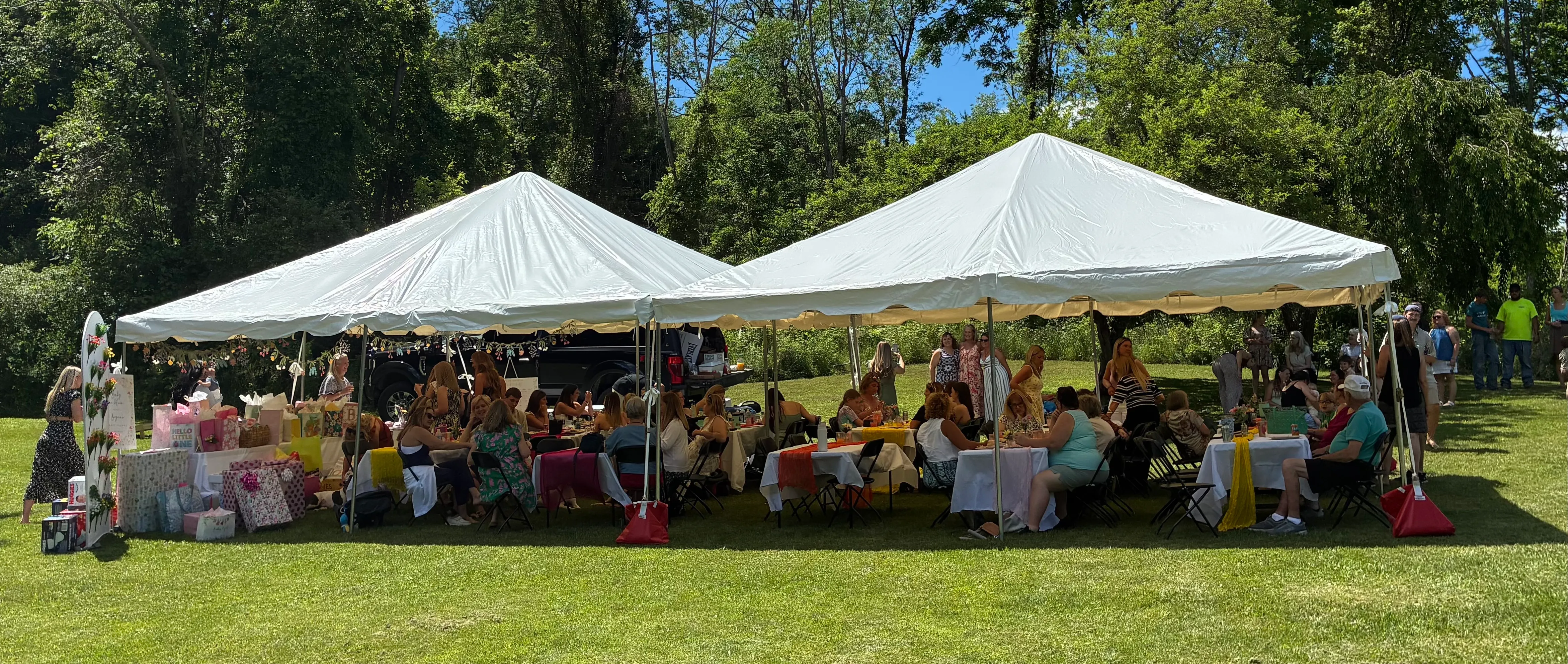 20X40 Canopy White Tent