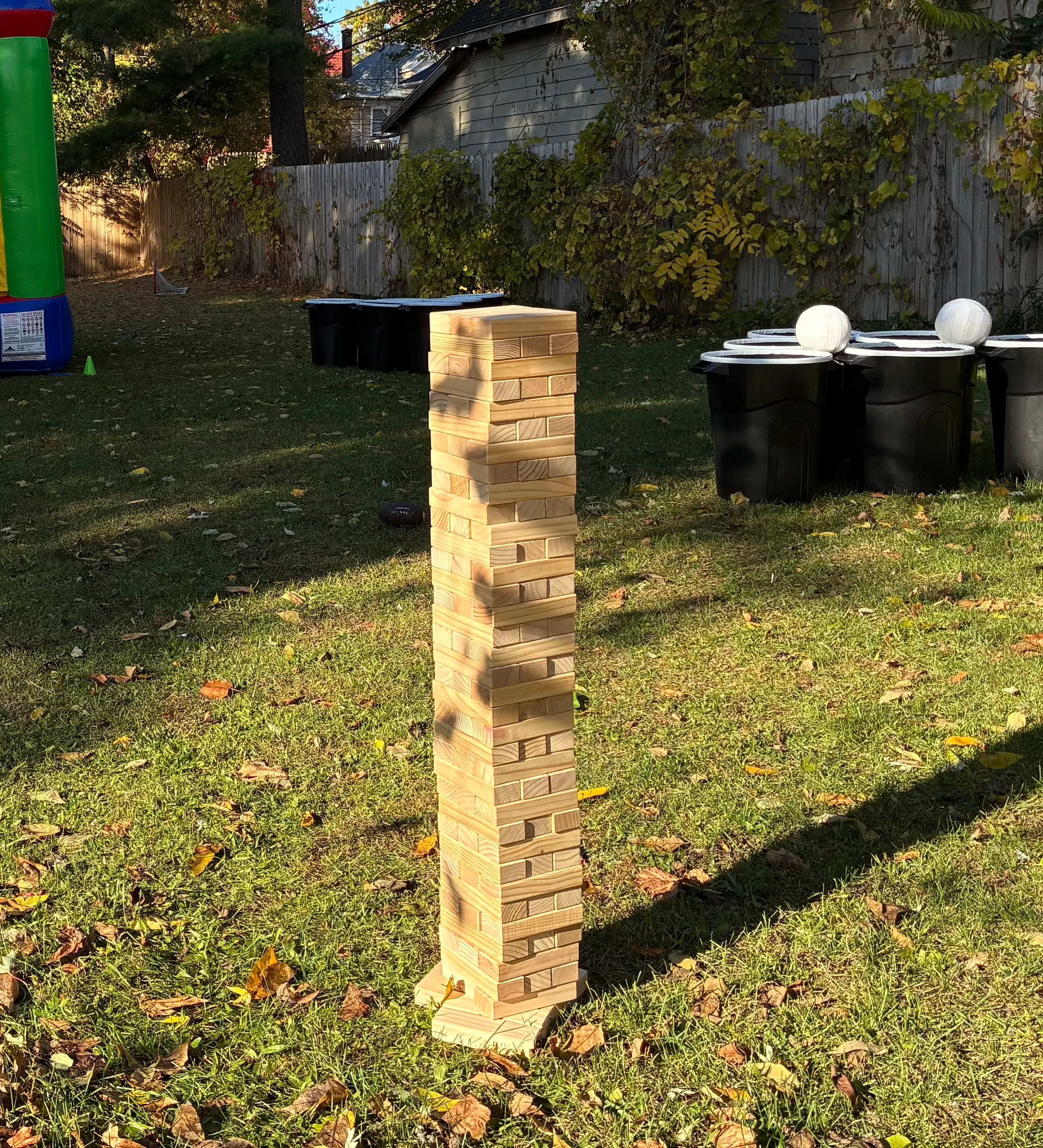 Giant “Jenga” Game