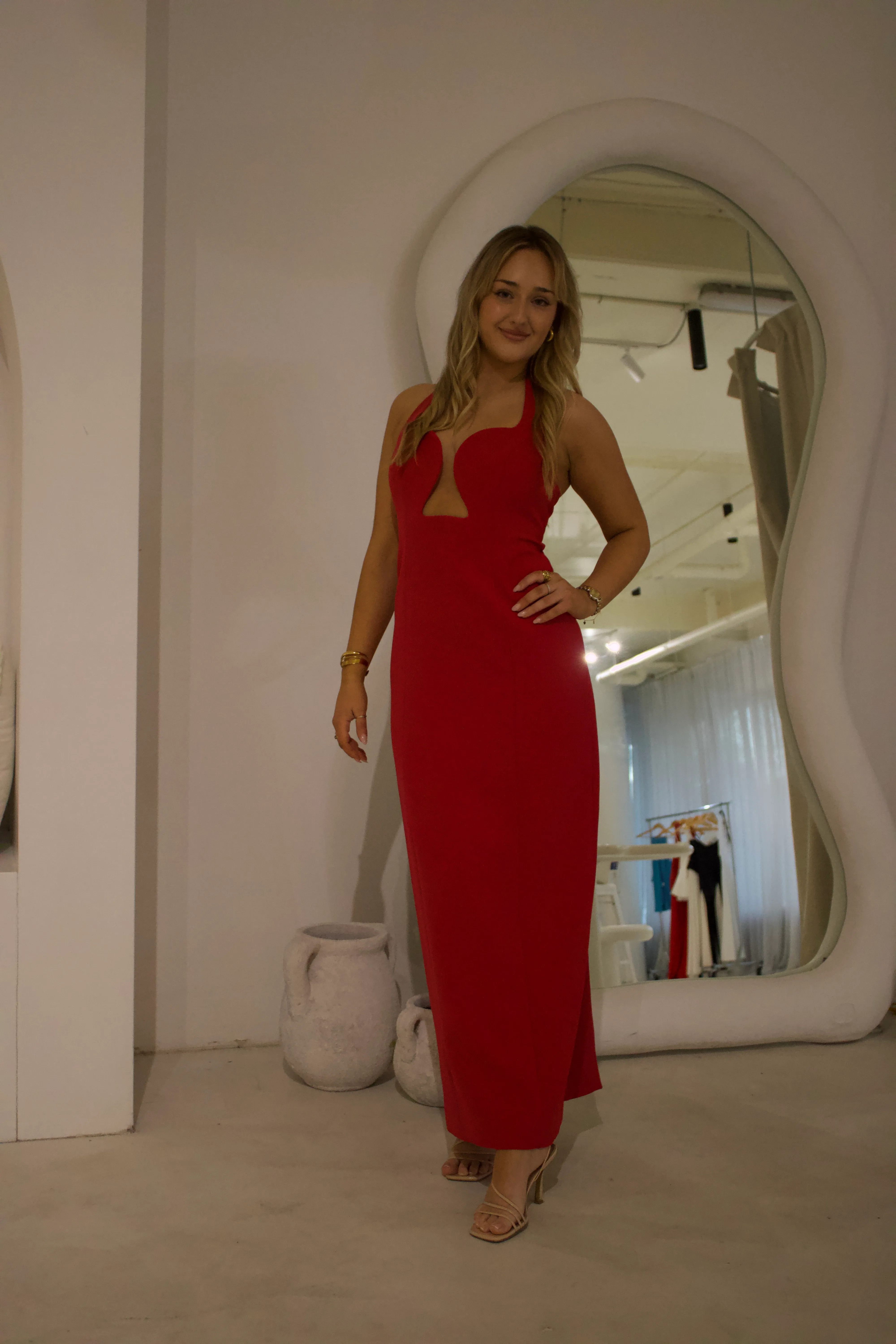 Alto Low Cut Maxi Dress