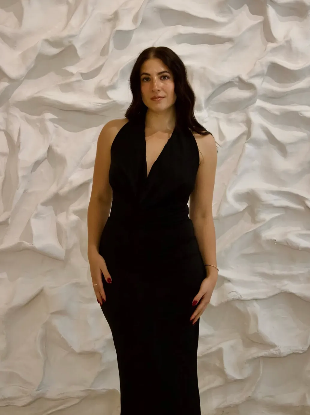 Showpo Sylvana Maxi in Black