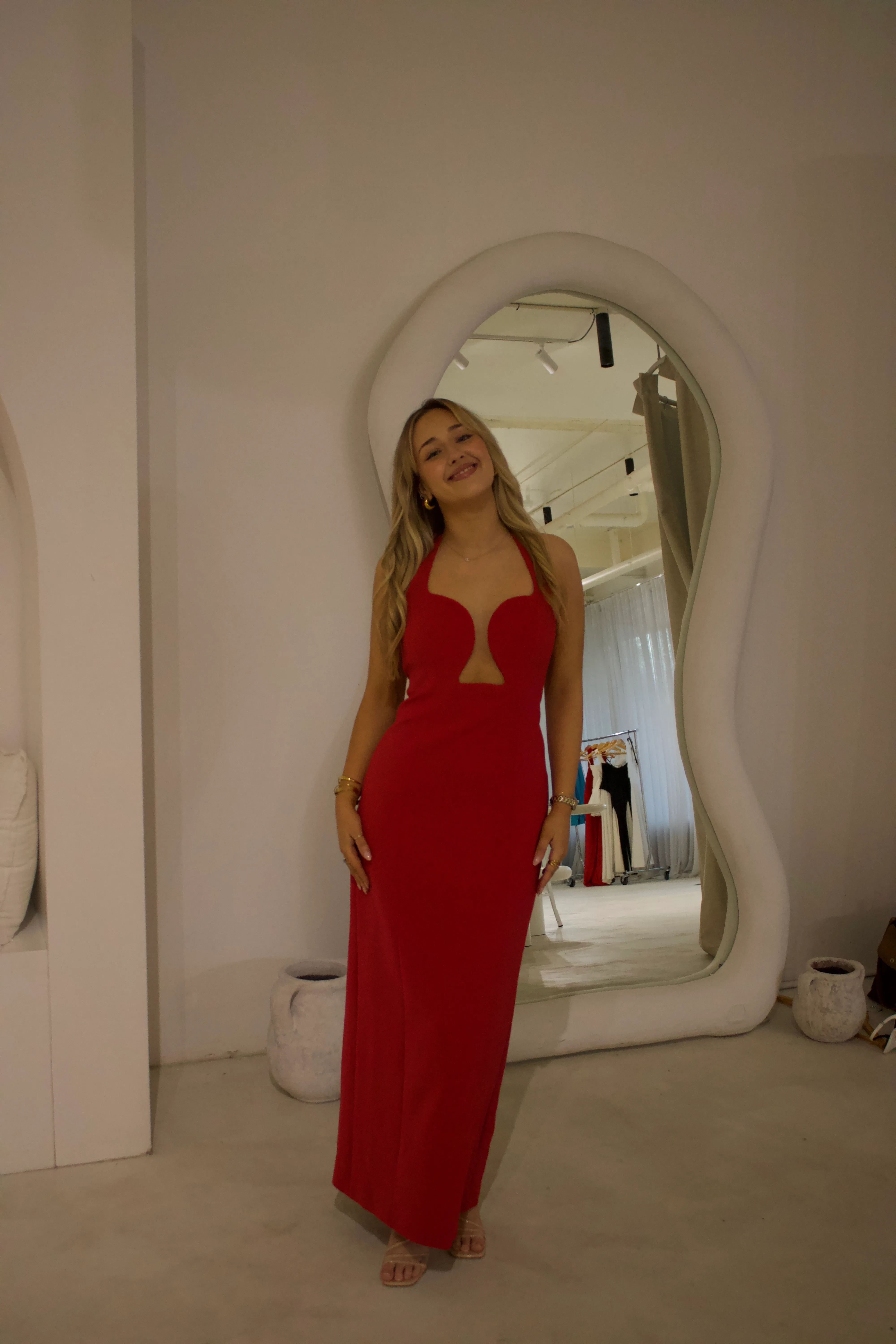 Alto Low Cut Maxi Dress