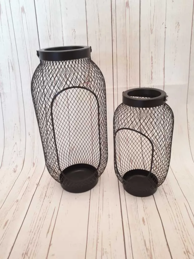 Deko-Artikel Laterne-Windlicht 2er Set