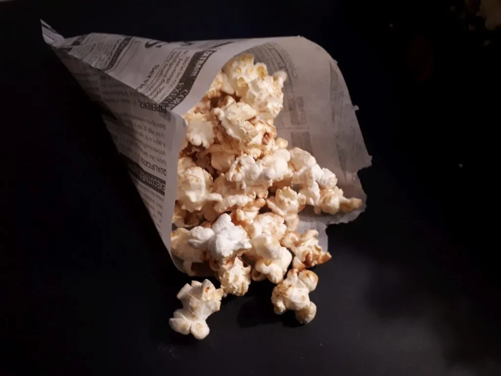 Food Zutaten - Popcorn 100 Portionen Mais + Öl + Tüten