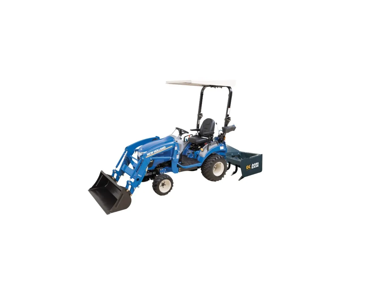 25HP Sub-compact tractor with boxblade