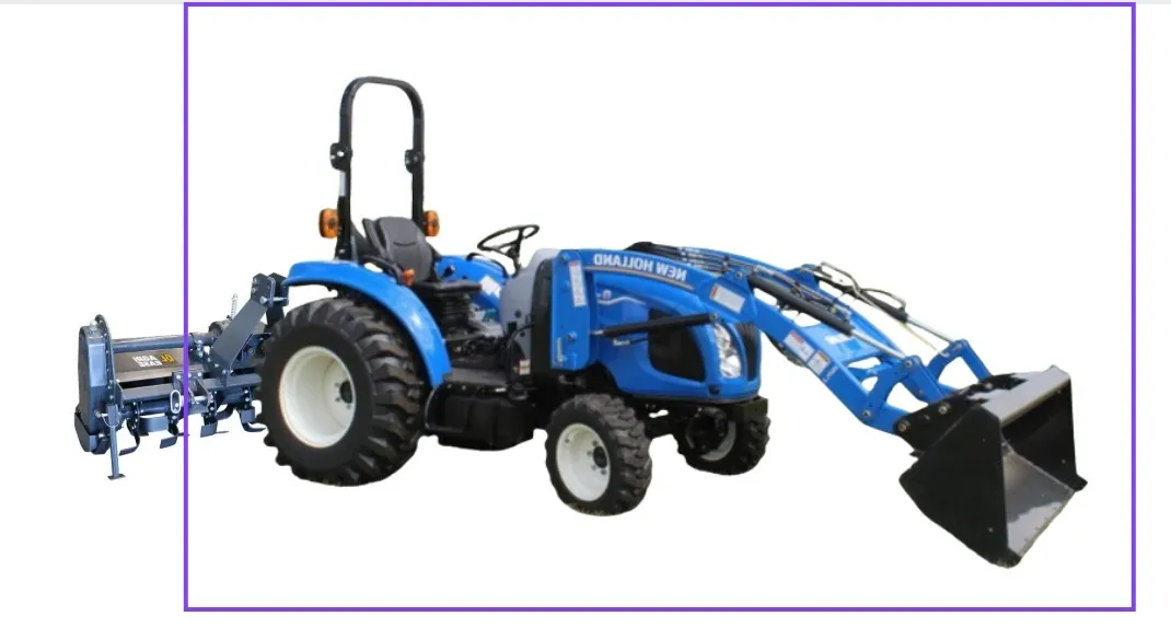 25hp Tractor and Rototiller