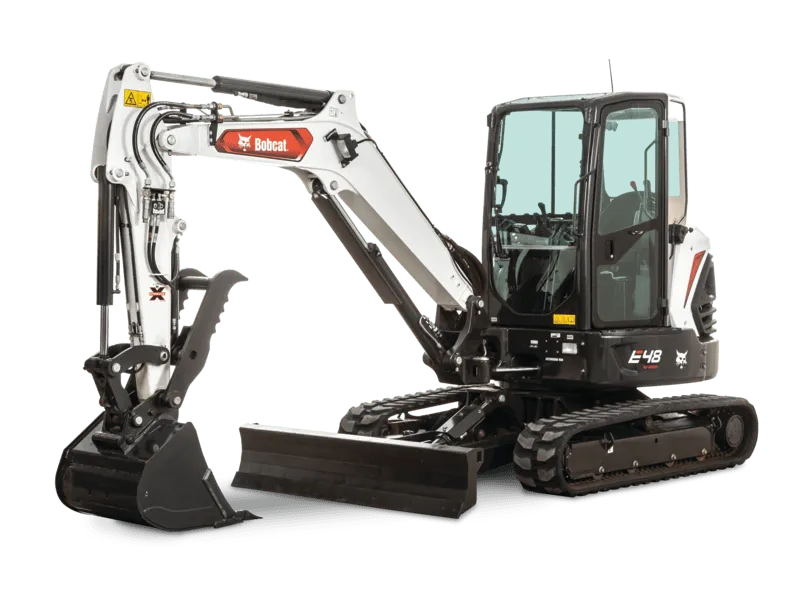 E48 with additional bucket