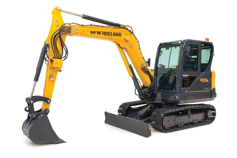 E57 Excavator with 2 additional buckets
