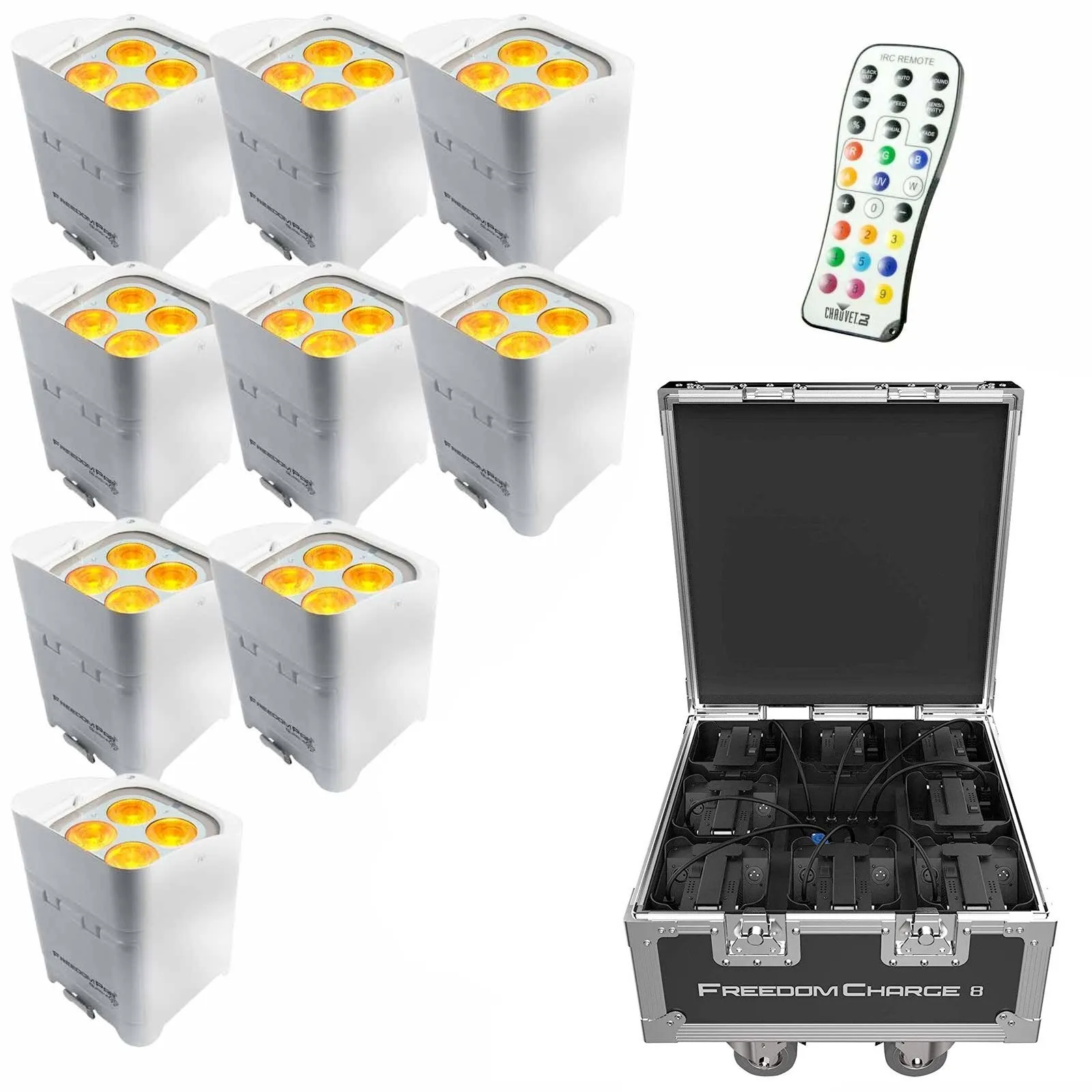 Chauvet charge 9 pack UpLighting