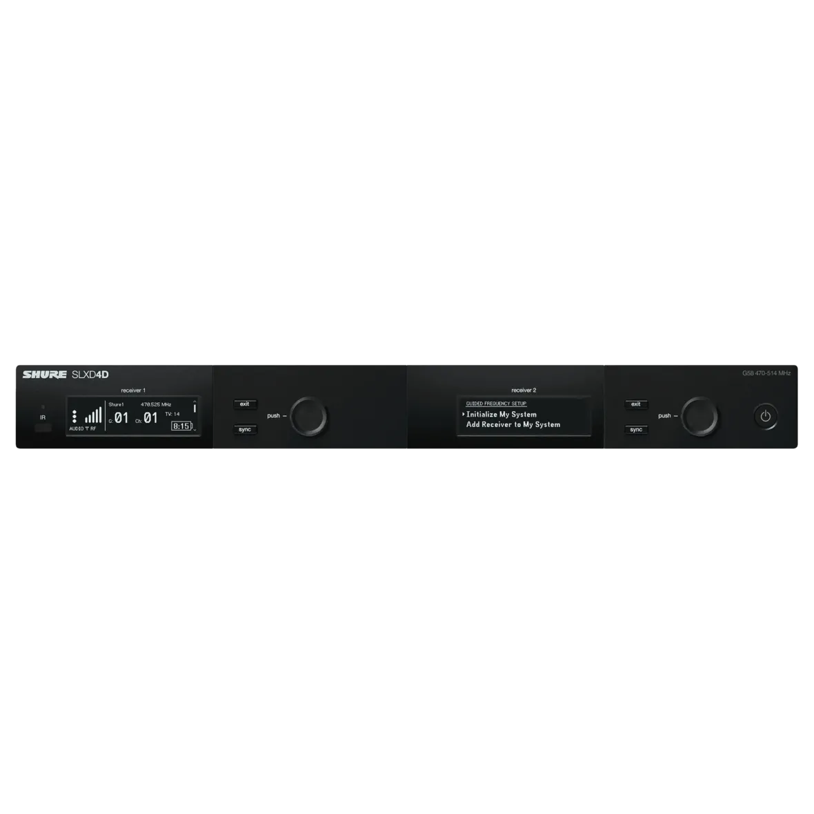 Shure SLX-D4D Digital Wireless Receiver