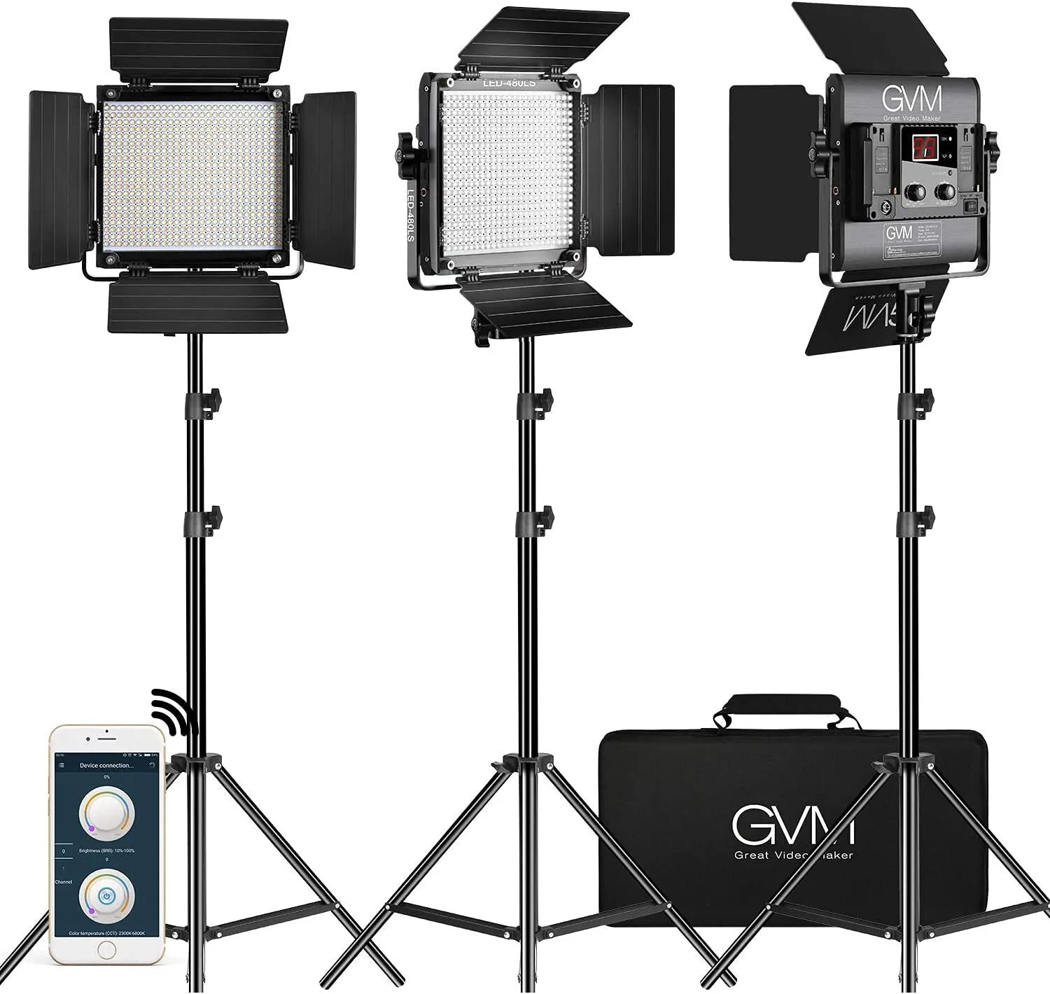GVM Video Lights 