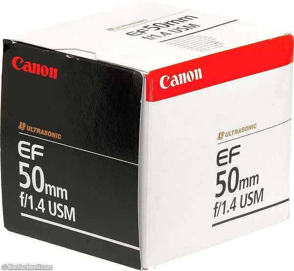 Canon 50mm 1.4 Lens