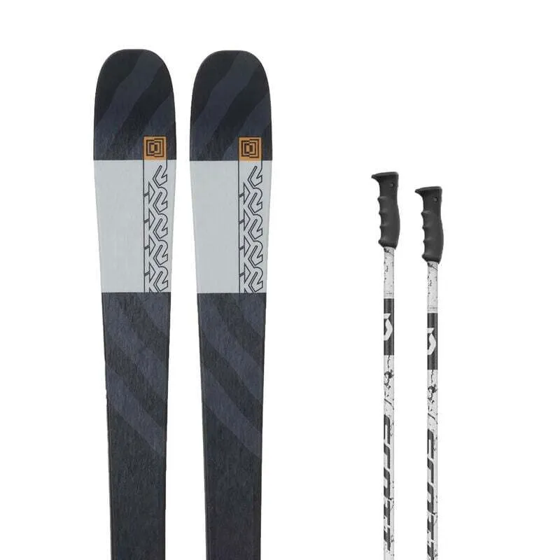 Adult Premium Skis & Poles 
