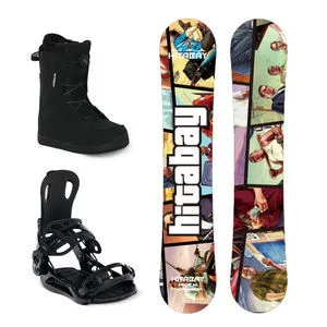 Adult Premium Snowboard & Bindings