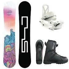 Premium Snowboard & Bindings + Boots 