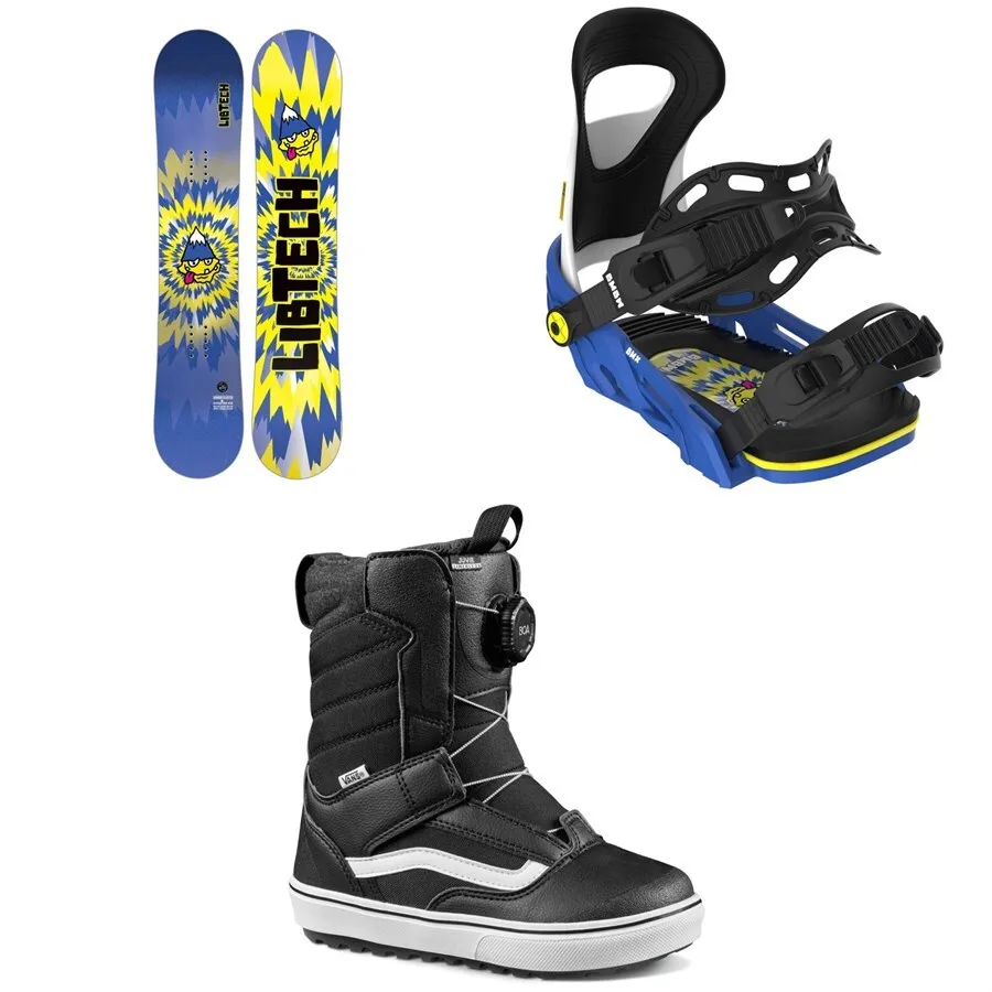 Kids Standard Snowboard, Boots & Bindings 