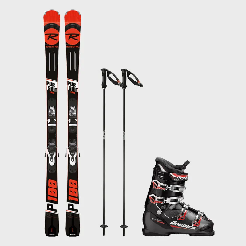 Kids Standard Skis, Boots & Poles
