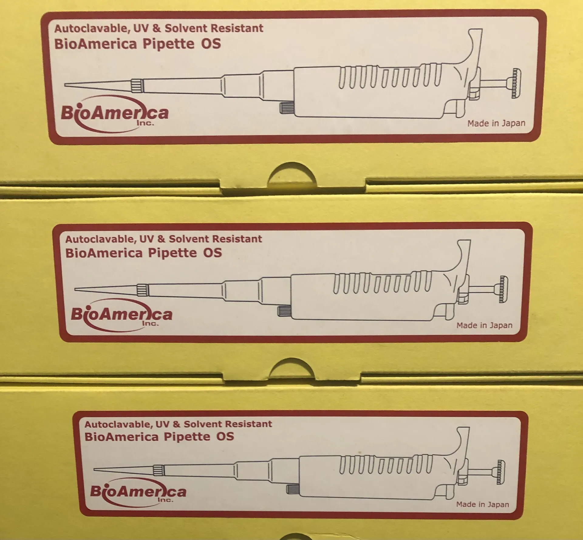 BioAmerica Pipette OS