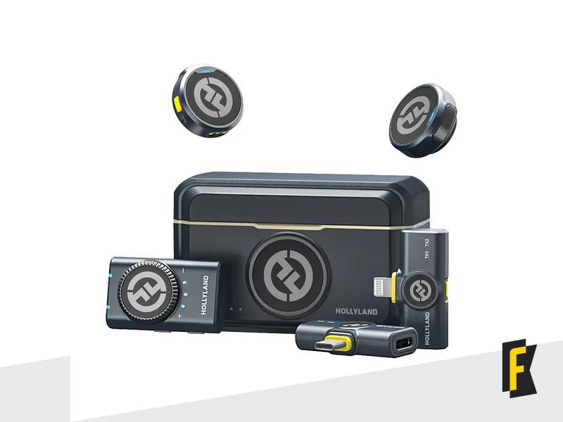 Hollyland Lark M2 Combo Microfone de Lapela Sem Fio