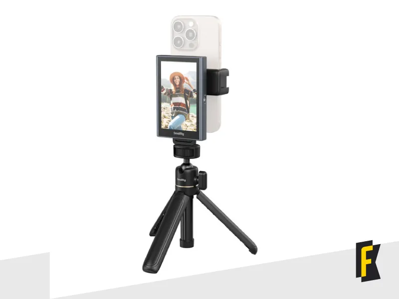 Kit SmallRig Vlog com Monitor de vídeo sem fio para Smartphone