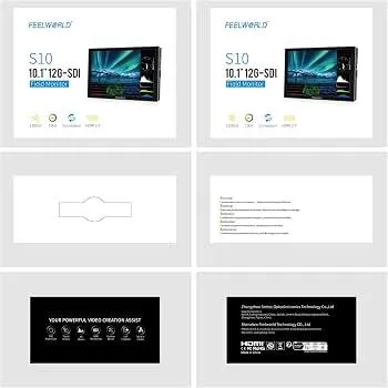 Monitor FeelWorld S10 10.1" 12G-SDI/HDMI