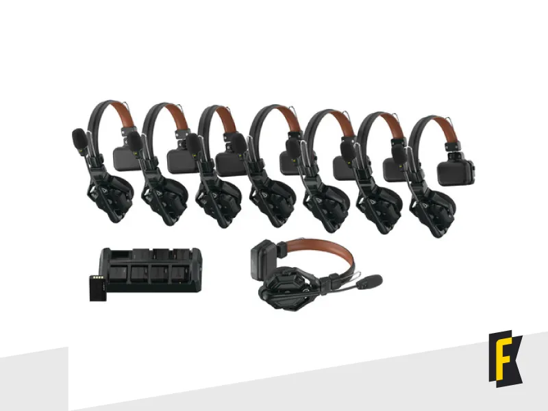 Intercon Hollyland Solidcom C1 PRO – 8S Wireless (8 headsets sem fio + hub carregamento)