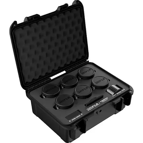 Kit de lentes DZOFILM Vespid 2 (PL MOUNT) (18mm, 24mm, 35mm, 50mm, 85mm e  105mm)