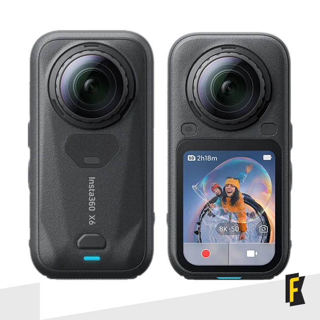 Insta360 X6 Câmera 360º 8K + IA