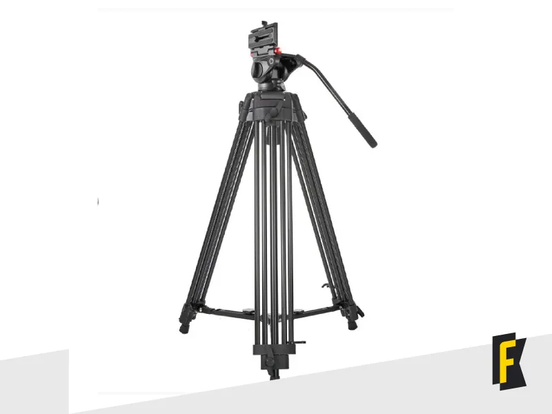 Tripé Duplo Miliboo MTT608A + Cabeça Fluída com Quick Release Vertical