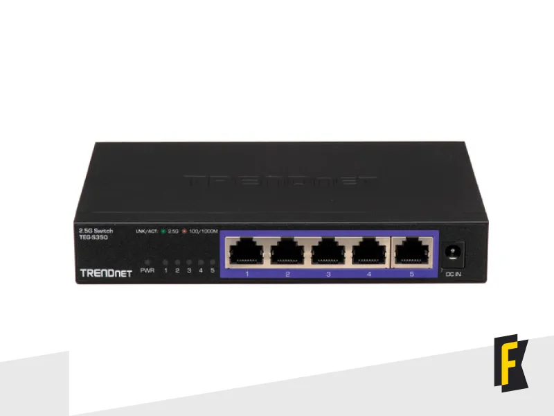 Switch 5 Portas 2.5Gigabit - TEG-S350
