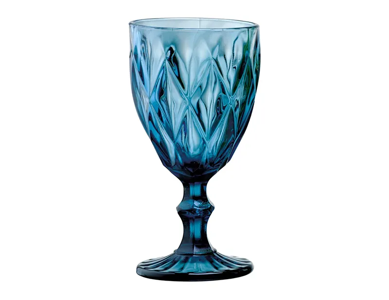 Blue Goblet Glasses