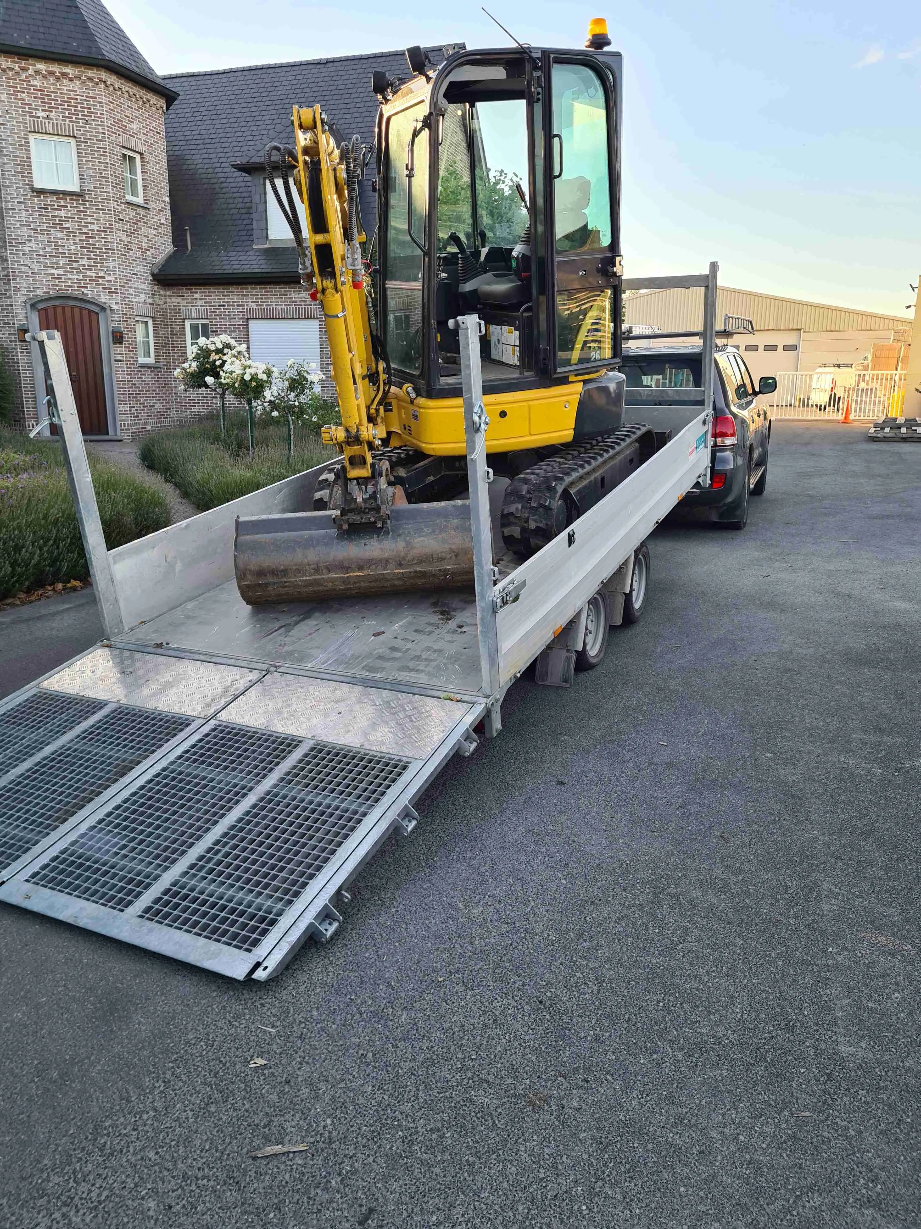 Twin trailer TT 35-40 - 4m