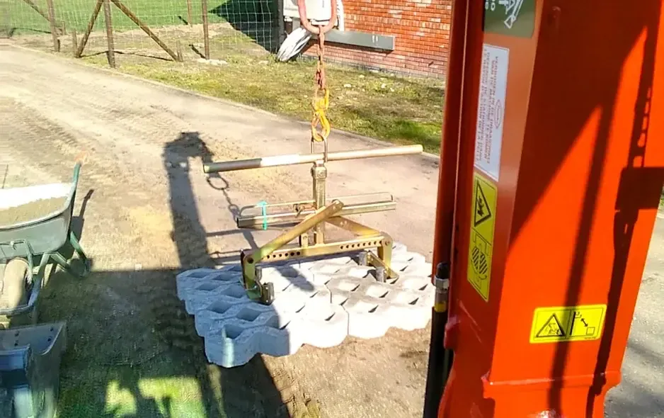 Borduur-Grasdalklem TSV 500 kg