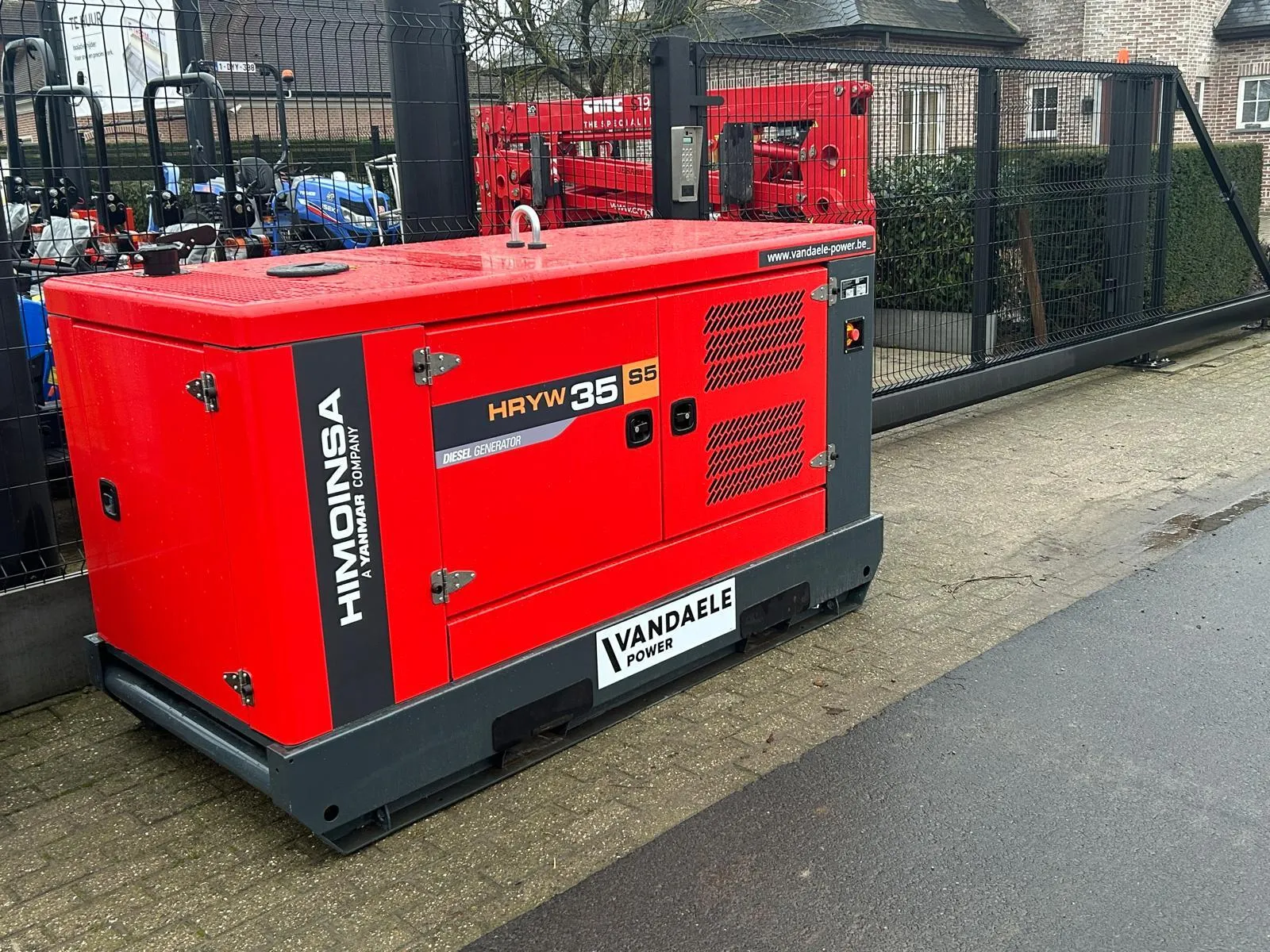 Stroomgenerator Himoinsa 35 kVA - 24/7