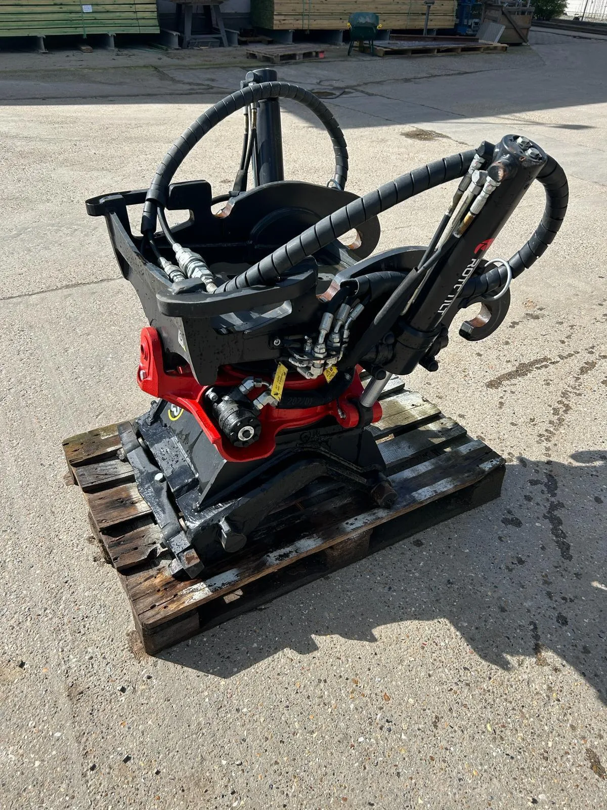 Draai- kantelstuk tiltrotator