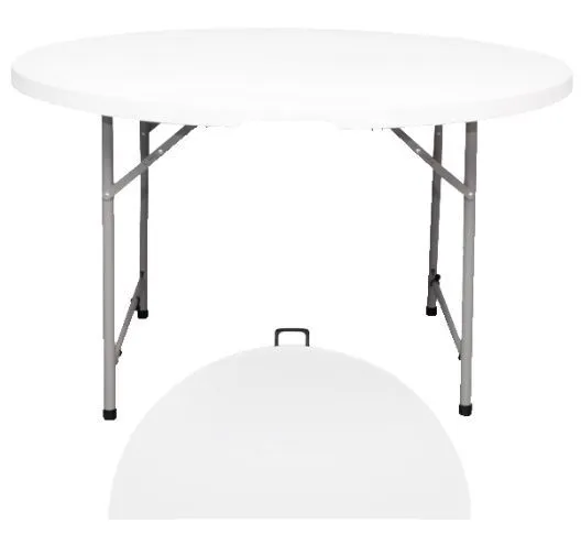 4 FT Round Folding Table
