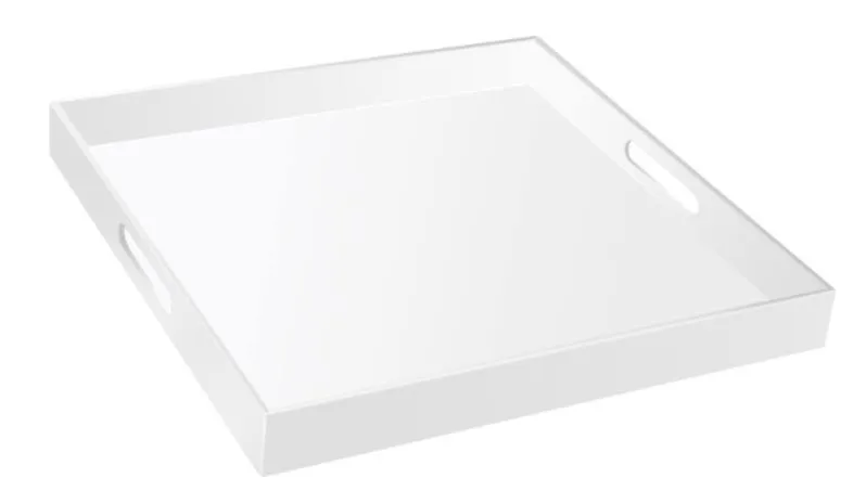 Extra Large White Acrylic Tray