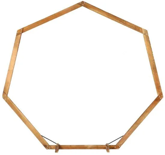 Heptagonal Wooden Arch