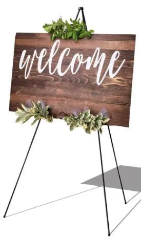 Lightweight Black Easel