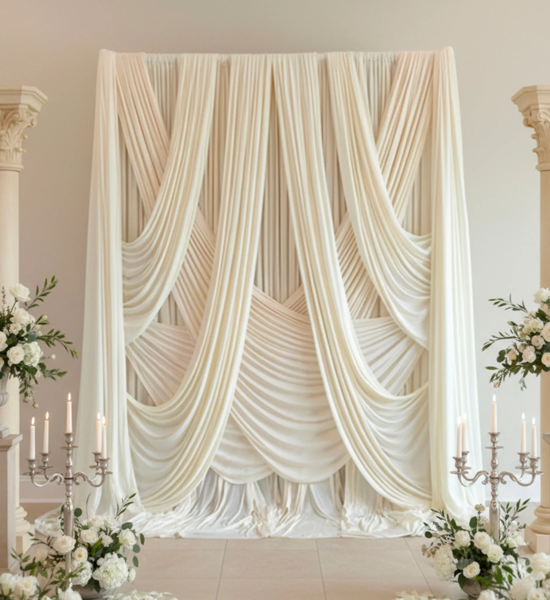 Cathedral Drape Backdrop