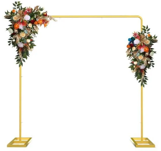 7 FT Gold Metal Arch