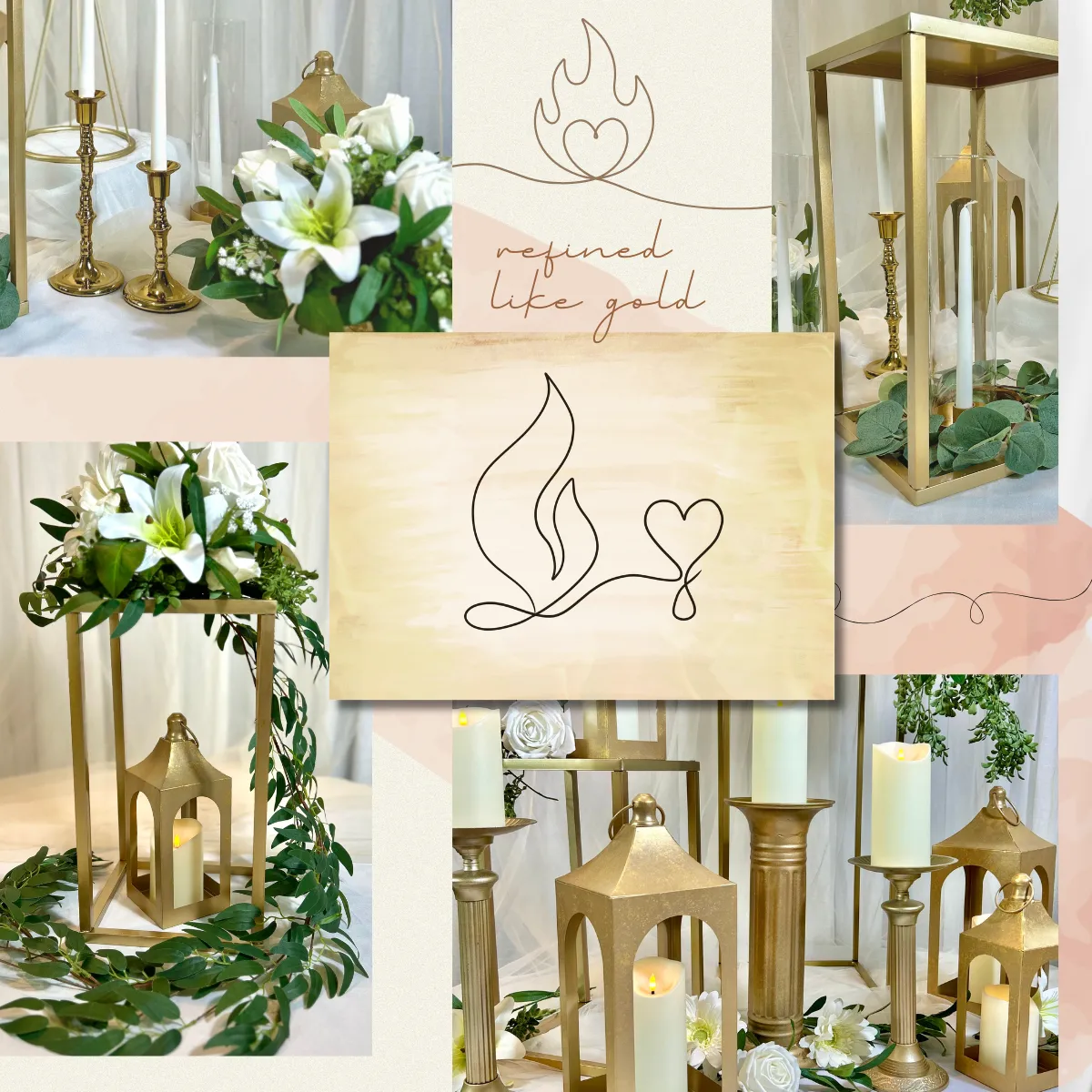 Refined Like Gold Decor Collection