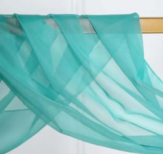 Turquoise Draping Fabric