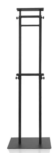 Black Metal Sign Holder Stand