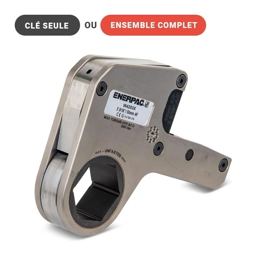 W4203X, Clé hydraulique hexagonale Enerpac 55 mm – 566 à 5'661 Nm